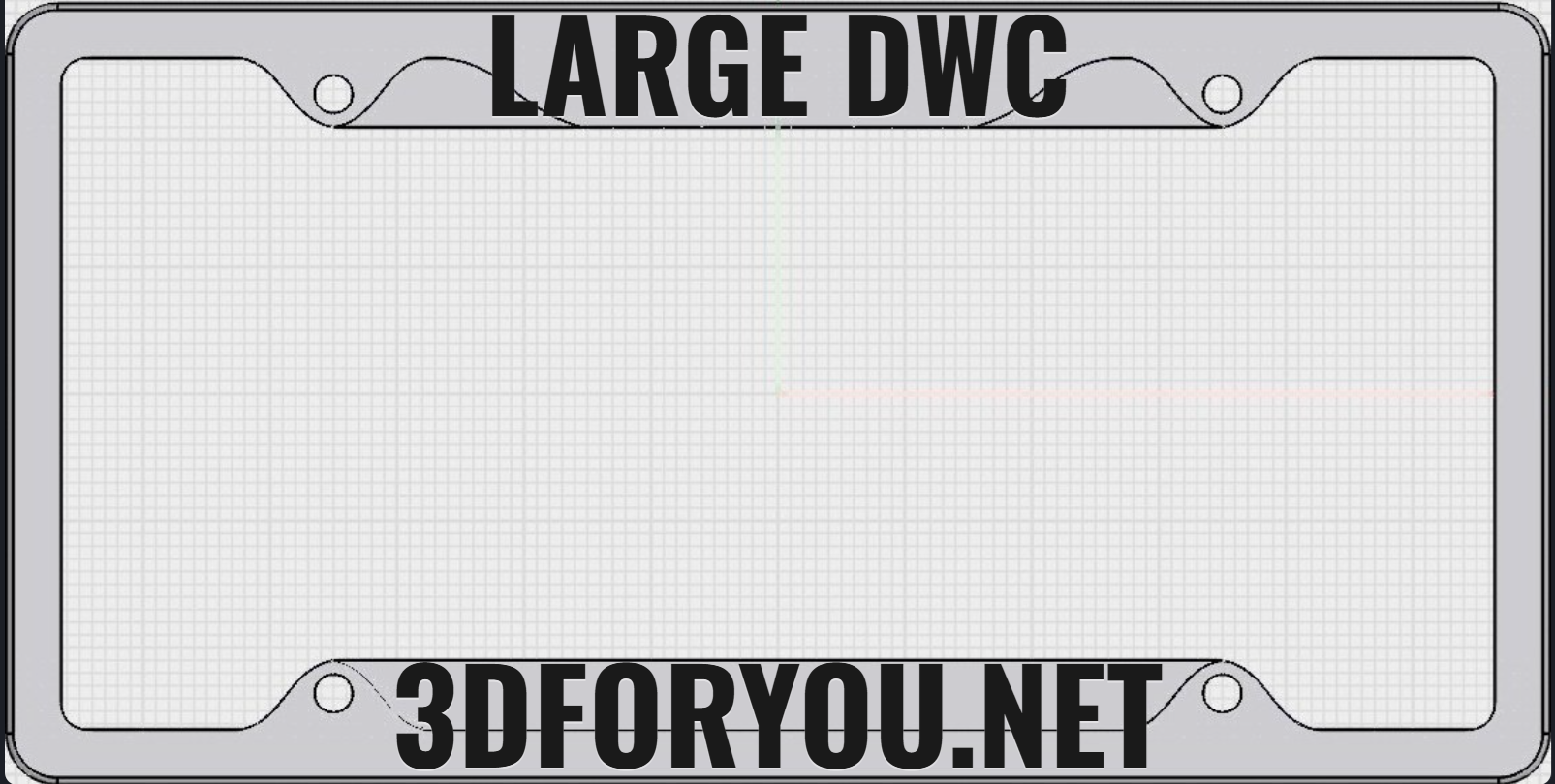 Large top and bottom text